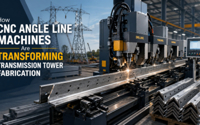 How CNC Angle Line Machines Are Transforming Transmission Tower Fabrication