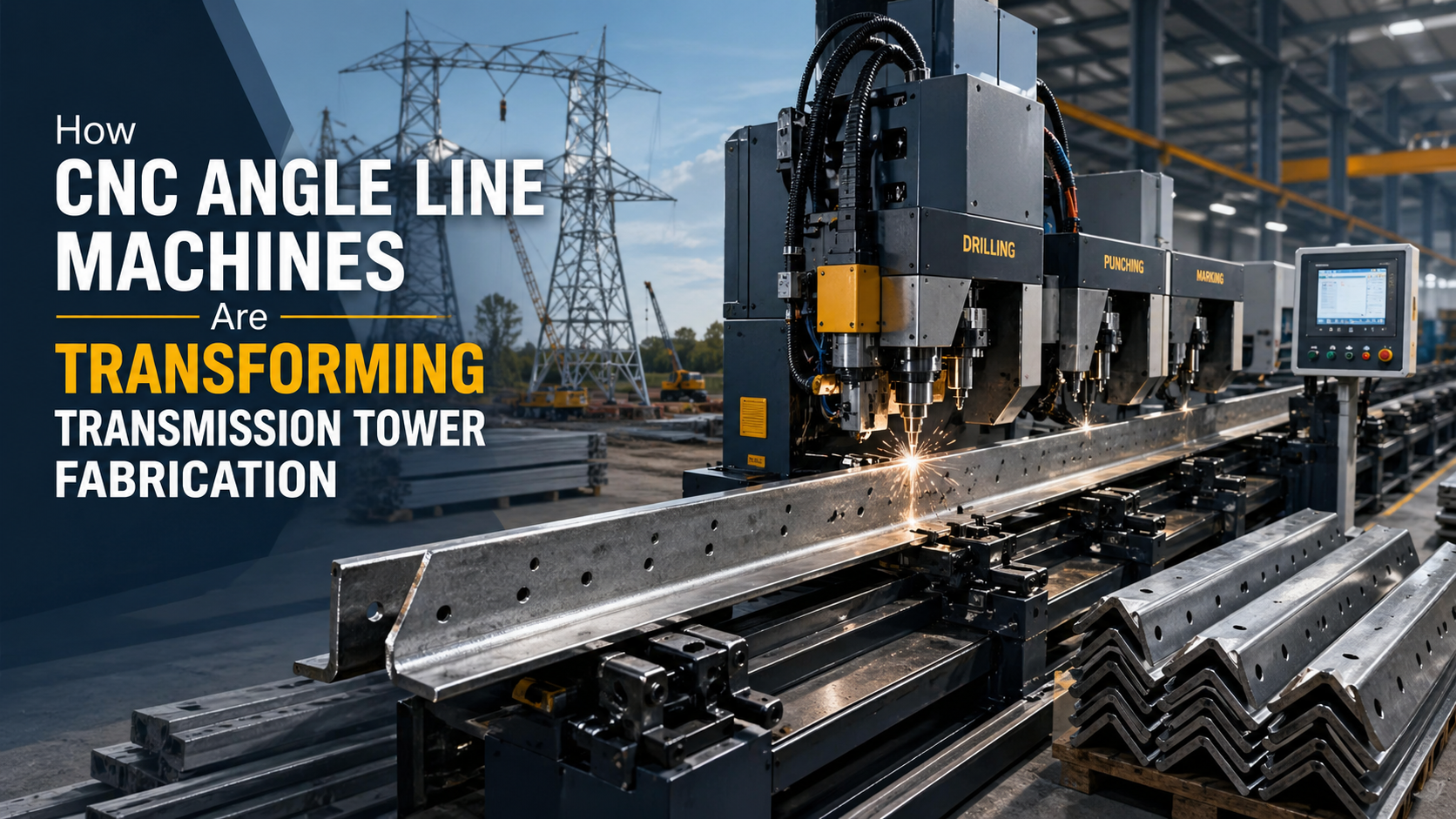 CNC Angle Line Machine