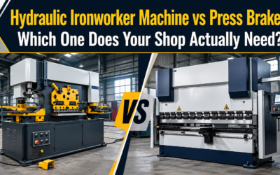 Hydraulic Ironworker Machine vs Press Brake: Which One Does Your Shop Actually Need?